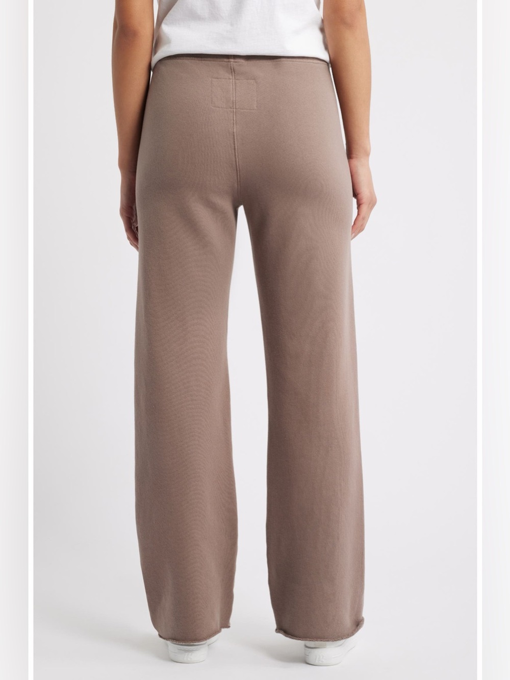 FRANK & EILEEN Catherine Cotton Sweatpants Brulee (124) - Picture 2 of 10